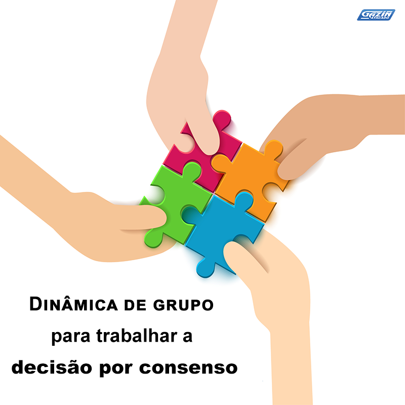 Dinâmica de grupo para trabalhar a decisão por consenso