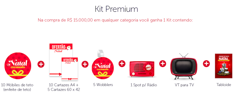 kits de Natal gazin – Premium